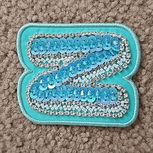 Stoney Clover Lane Letter "N" Patch in Lagoon Colorway